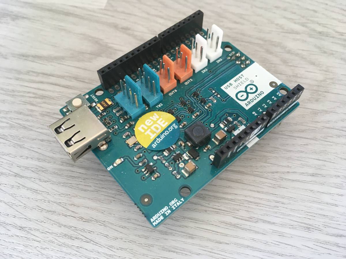 ★☆Arduino 純正 UNO R3 + USB シールド　送料無料☆★_画像5