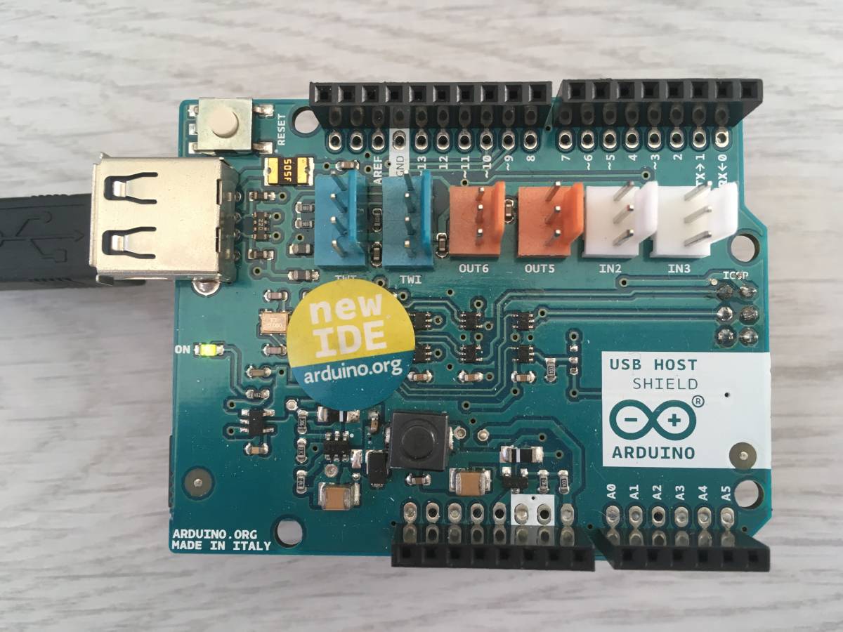 ★☆Arduino 純正 UNO R3 + USB シールド　送料無料☆★_画像9