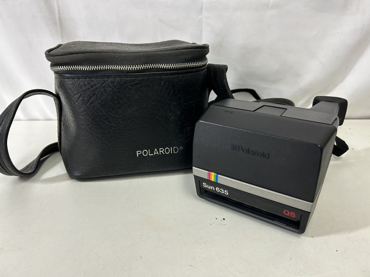 【現状品】Polaroid ポラロイド Sun 635 QS PROGRAM ポラロイドカメラ ヴィンテージ インスタントカメラ【35947】_画像1