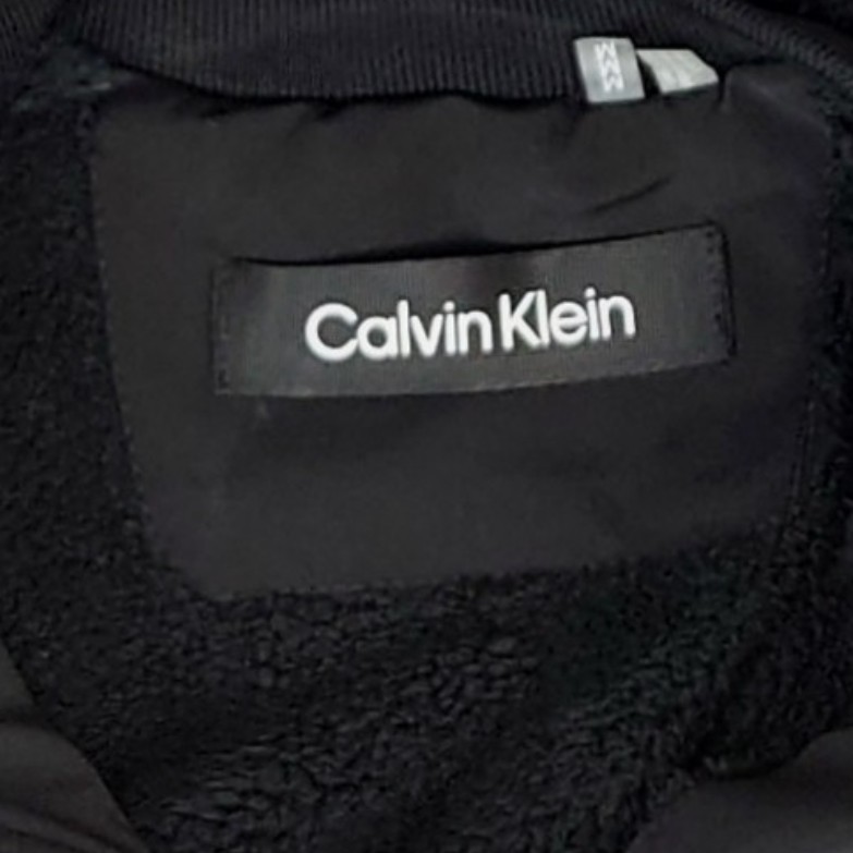 [M]Calvin Klein Calvin Klein reverse side boa cotton inside hood jacket SHERPA LINED HOODED SOFT SHELL JACKET/ BLACK