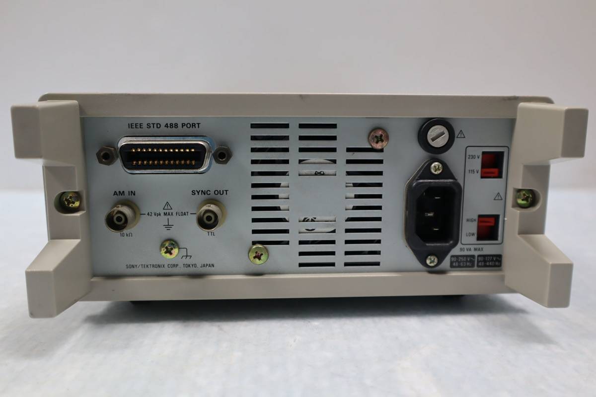 S0318(SLL) N SONY/Tektronix AFG310 ARBITRATY FUNCTION GENERATORの画像5