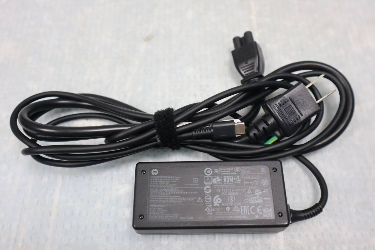 CB4360(4) & original HP AC adapter TPN-CA01 15V-3A Type-c connector..