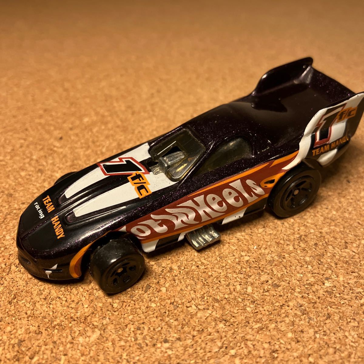 ホットウィール hotwheels ファニーカー ドラッグレーサー TEAM HANDY racing_画像1