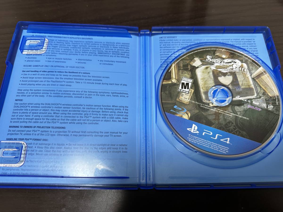 【PS4】 Steins; Gate 0 シュタインズ・ゲート ゼロ 北米版 トロフィー別 送料無料 _画像3