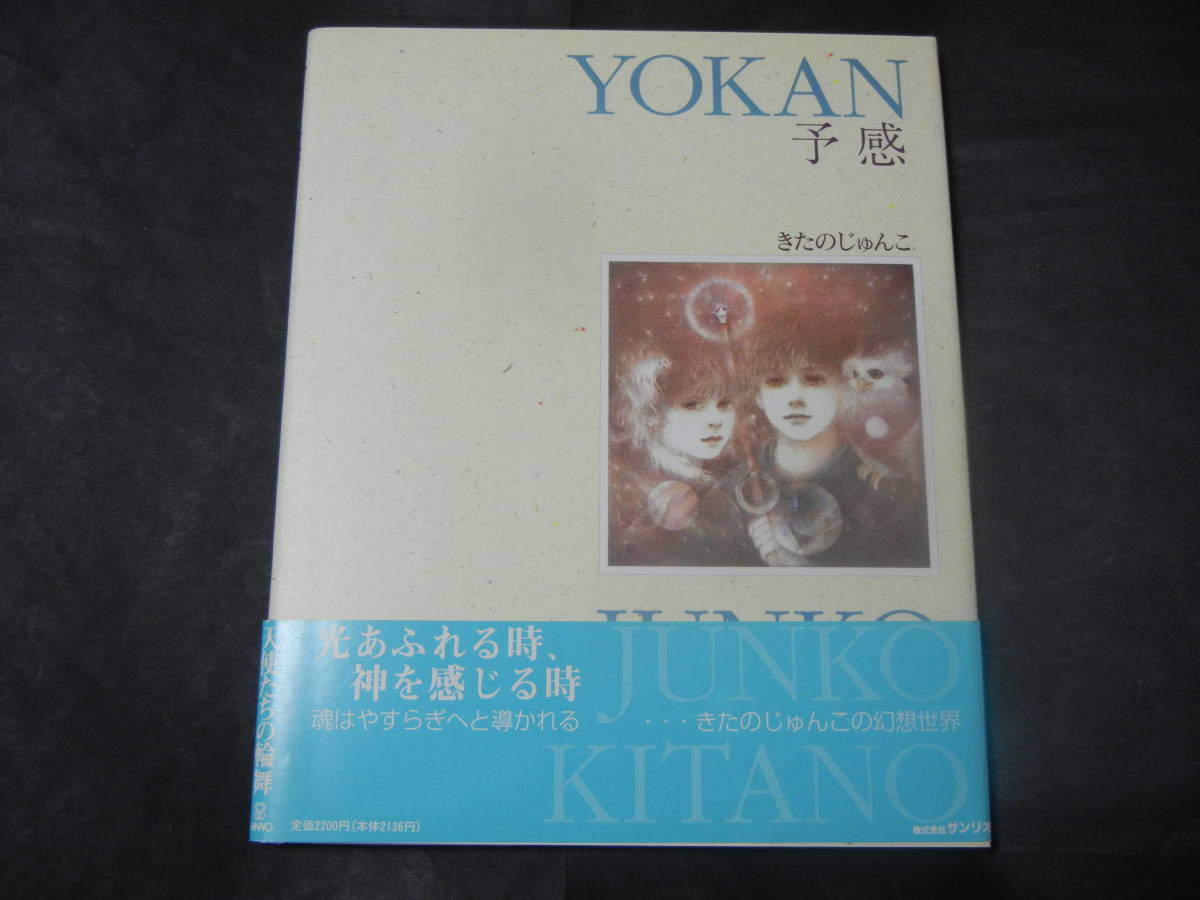 予感（YOKAN） きたのじゅんこ　画集（イラスト集）帯付　送料185円～_画像1