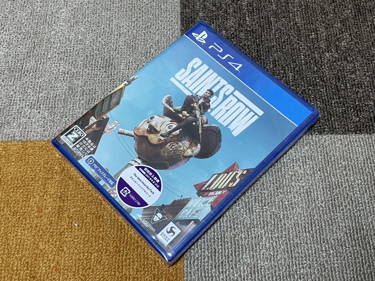 【新品未開封】Saints Row セインツロウ PS4 通常版 初回封入特典付き ゲームソフト_画像1