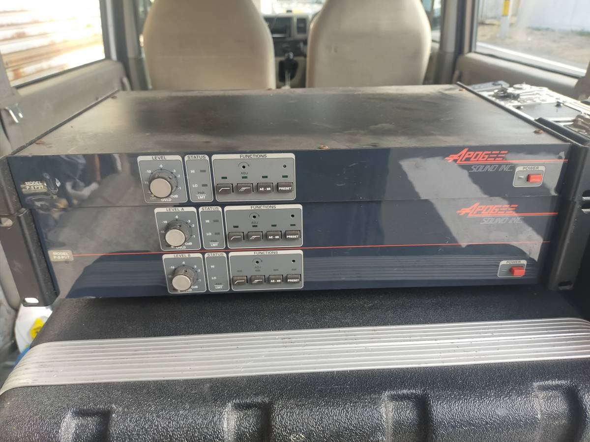 アポジーP-8　PVT　１ch,２ｃｈ各1台セット中古現状