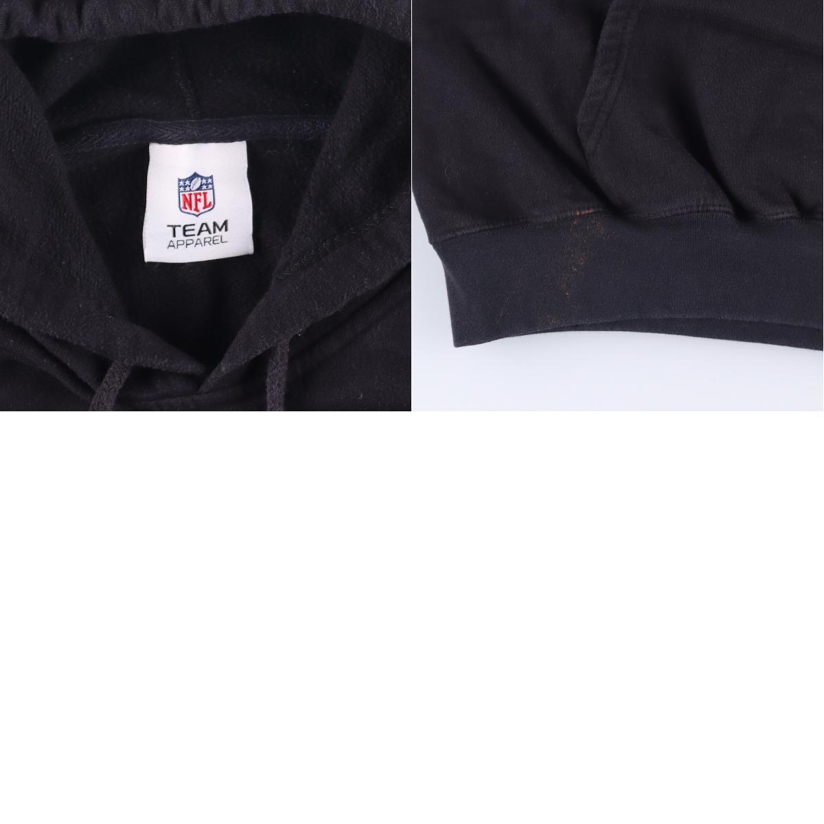 古着 TEAM APPAREL NFL PHILADELPHIA EAGLES フィラデルフィアイーグルス スウェットプルオーバーパーカー メンズXL /eaa264035 【LP2401】_画像3