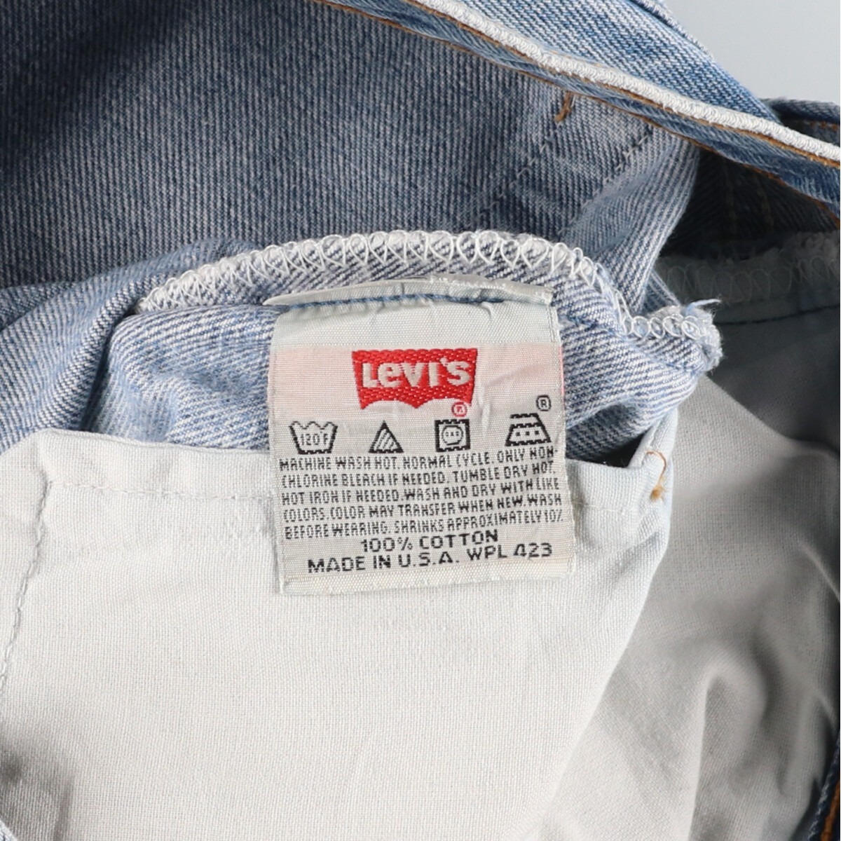 古着 90年代 リーバイス Levi's リーバイス501XX レプリカ ストレートデニムパンツ USA製 メンズw36 ヴィンテージ /eaa409069_画像4