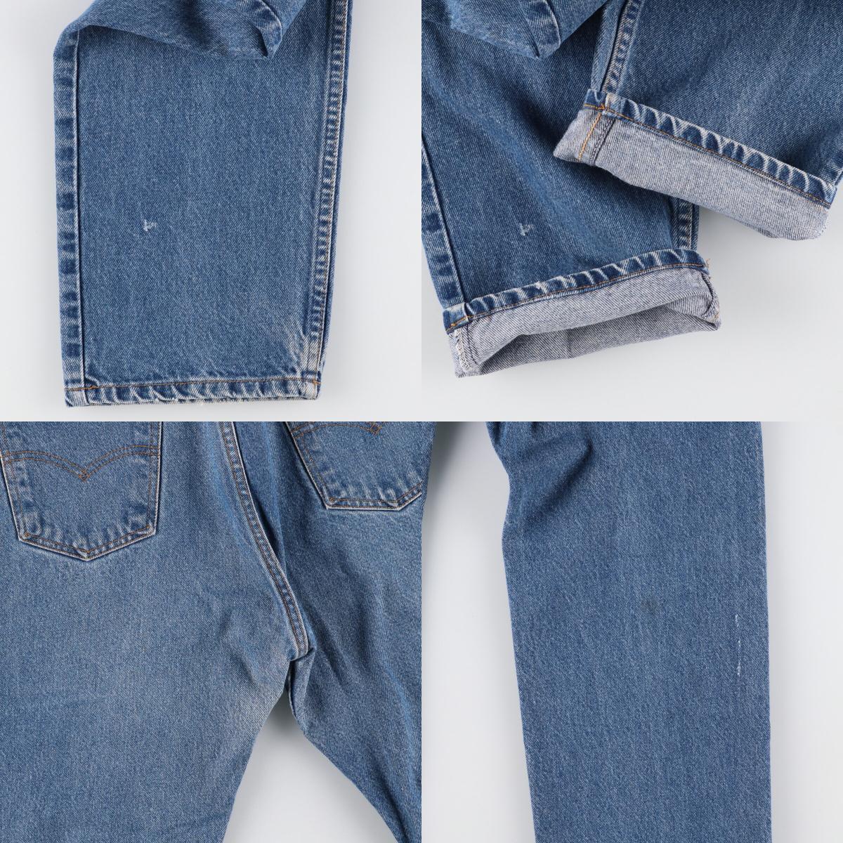 古着 90年代 リーバイス Levi's 40505-0215 テーパードデニムパンツ メンズw36 ヴィンテージ /eaa409373_画像9