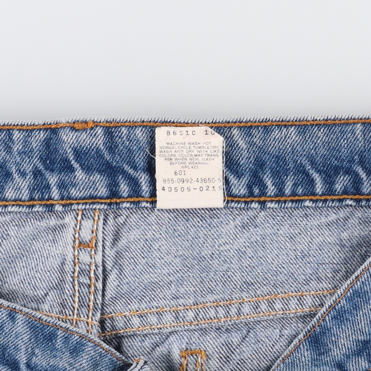 古着 90年代 リーバイス Levi's 40505-0215 テーパードデニムパンツ メンズw36 ヴィンテージ /eaa409373_画像6