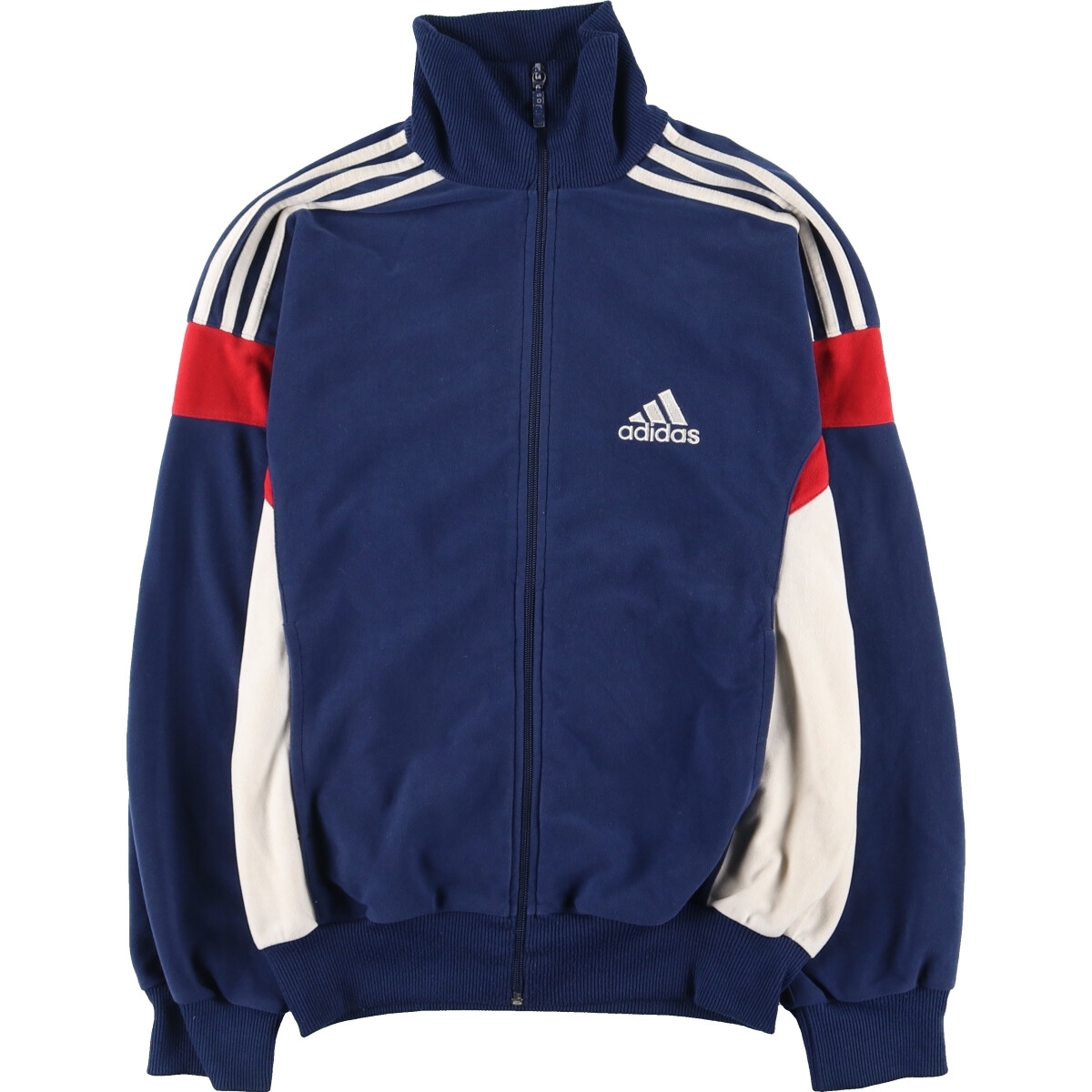  б/у одежда 90 годы Adidas adidas спорт Performance Logo велюр джерси спортивная куртка мужской S Vintage /eaa414166