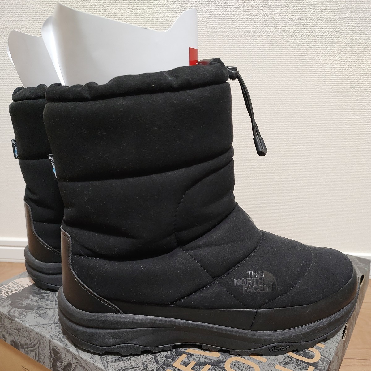 THE NORTH FACE ノースフェイスNF51875 Nuptse Bootie WP VI SE ヌプシブーティー ブラック US11 29cm 超美品_画像5