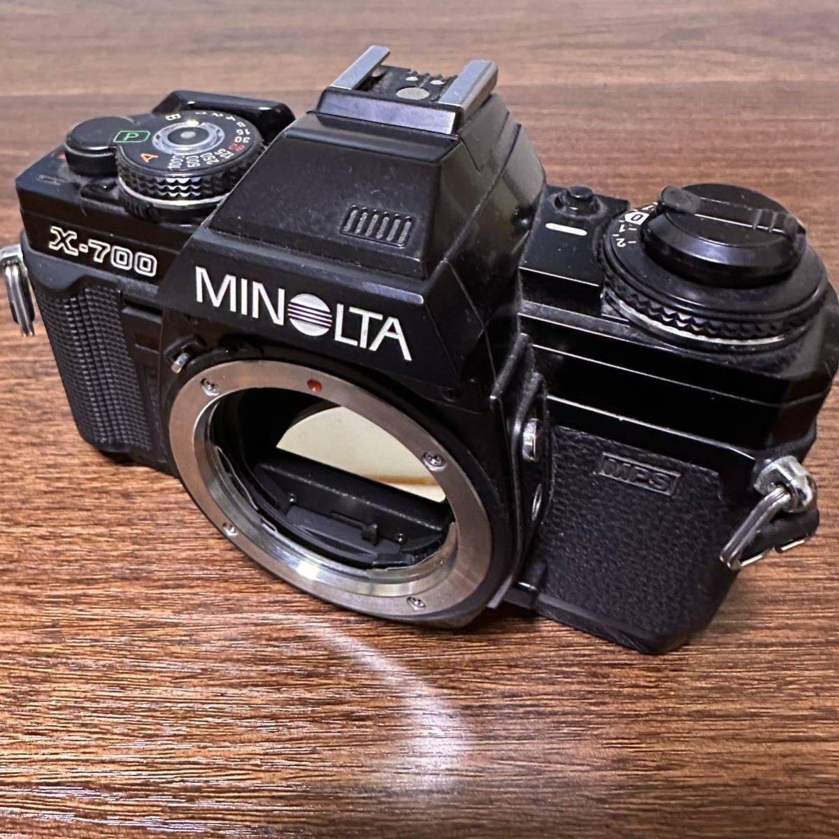 MINOLTA New X700 ミノルタ 35mm 一眼レフ フィルムカメラ ブラック_画像2