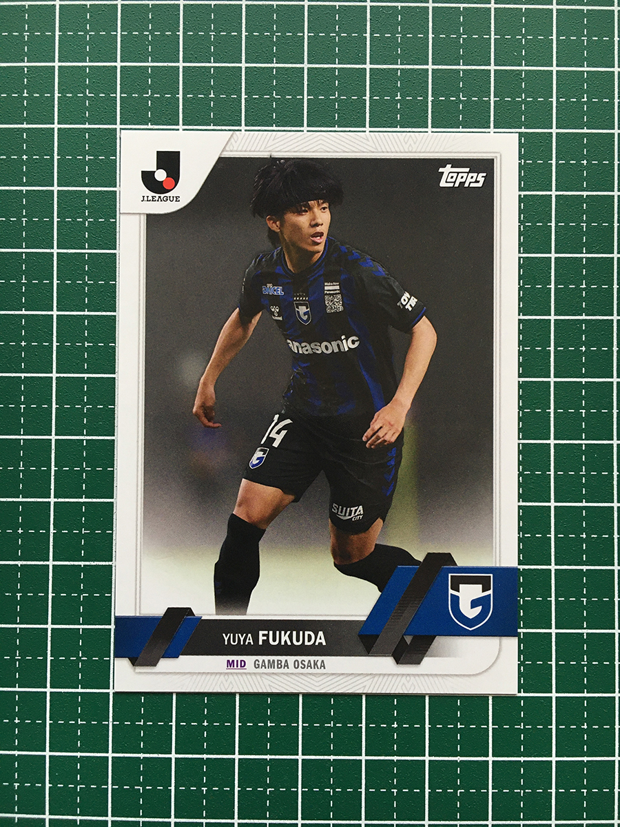 ★TOPPS 2023 J-LEAGUE FLAGSHIP #146 福田湧矢［ガンバ大阪］ベースカード「BASE」★_画像1