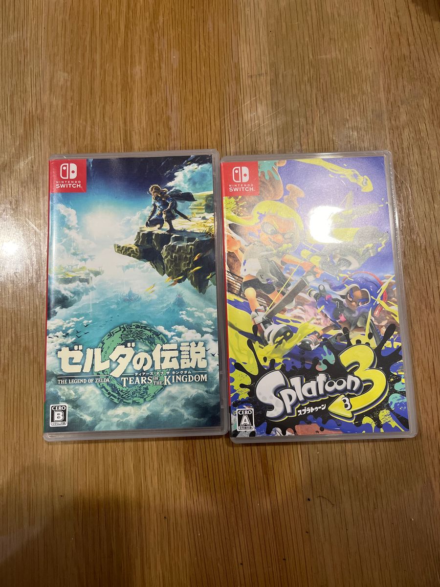 スプラトゥーン3とゼルダの伝説ティアーズ オブ ザ キングダム