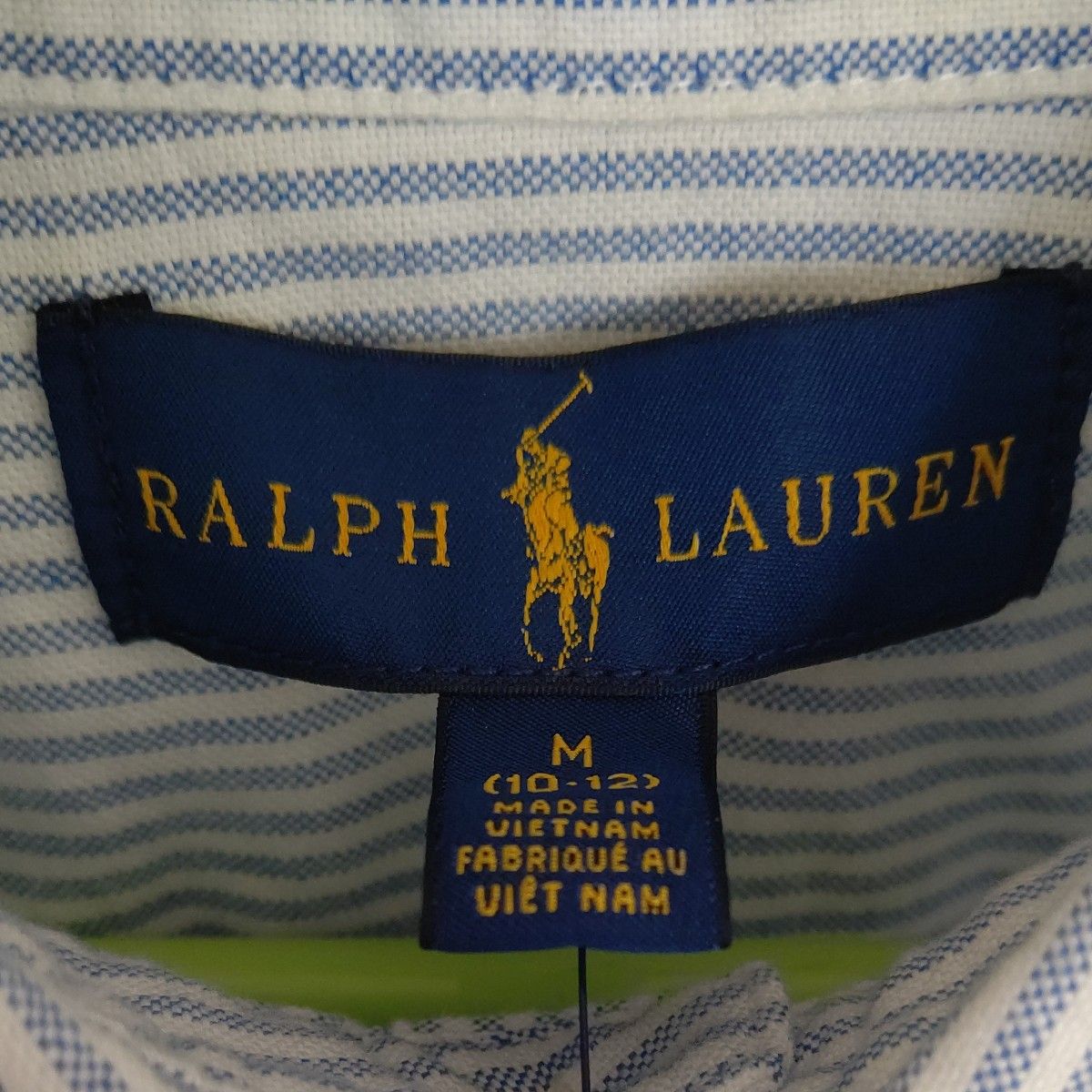 ラルフローレン RALPH LAUREN 長袖 シャツ ストライプ ポニー オックスフォード 