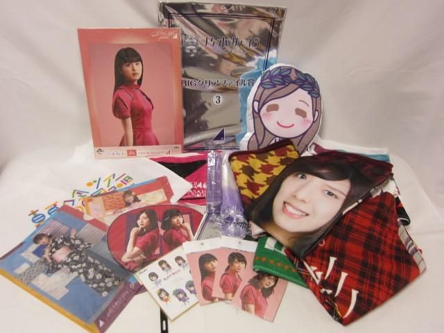 【同梱可】中古品 アイドル 乃木坂46 衛藤美彩 寺田蘭世他 マフラータオル ブランケット クッション クリアファイル_画像1