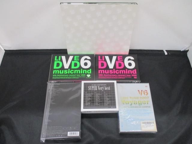 【中古品 同梱可】 V6 SUPER Very best 20th ANNIVERSARY SHOP盤 CD DVD Blu-ray 6点 グッズセット_画像2