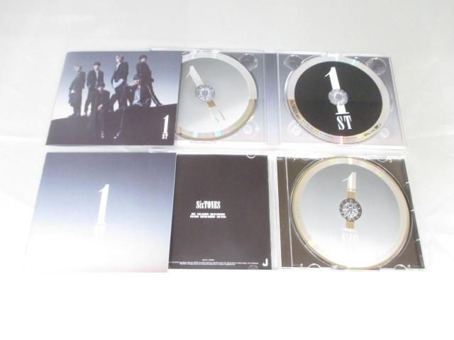 【良品 同梱可】 SixTONES CD 1ST 初回盤A(原石盤) 通常盤(初回仕様) 2点 グッズセット_画像3