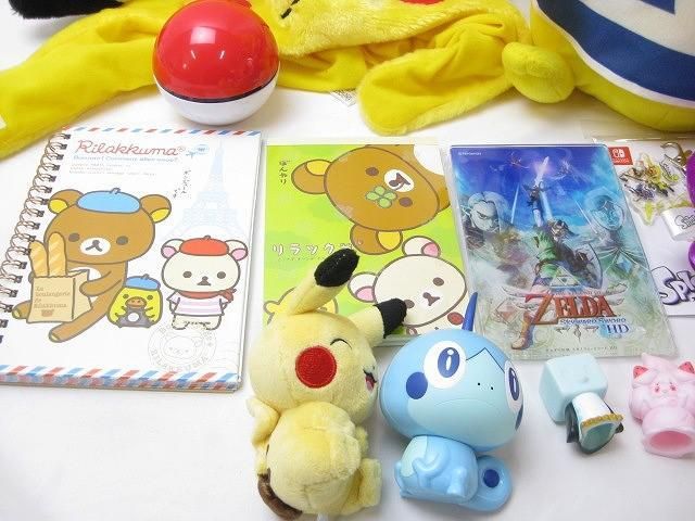 【同梱可】中古品 ホビー ポケモン スプラトゥーン3 ゼルダの伝説 ピカチュウ メッソン サンリオ 他 ぬいぐるみ ファ_画像4