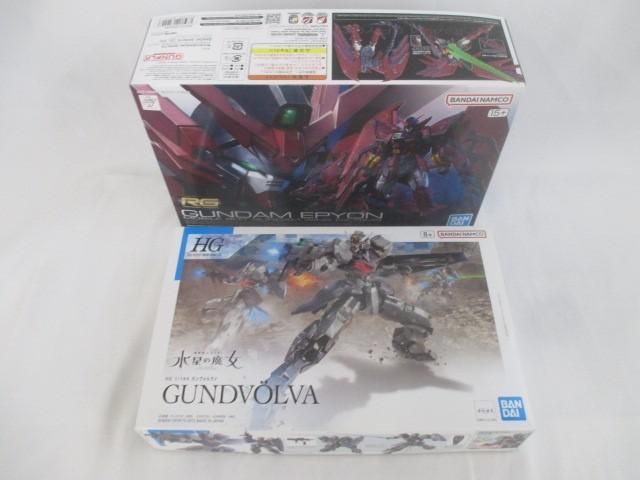 【同梱可】未使用 プラモデル RG 1/144 ガンダム エピオン 新機動戦記ガンダムW 1/144 ガンヴォルヴァ HG 機動戦士ガ_画像1