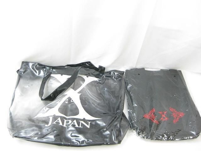 【同梱可】中古品 X JAPAN クリアバッグ ジグソーパズル(未開封) クッション ミラー 等 グッズセット_画像3