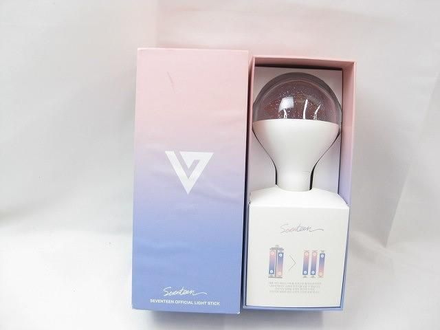 【同梱可】中古品 韓流 SEVENTEEN オフィシャルライトスティック ver.1 2 ペンライト 動作品 2点 グッズセット_画像5