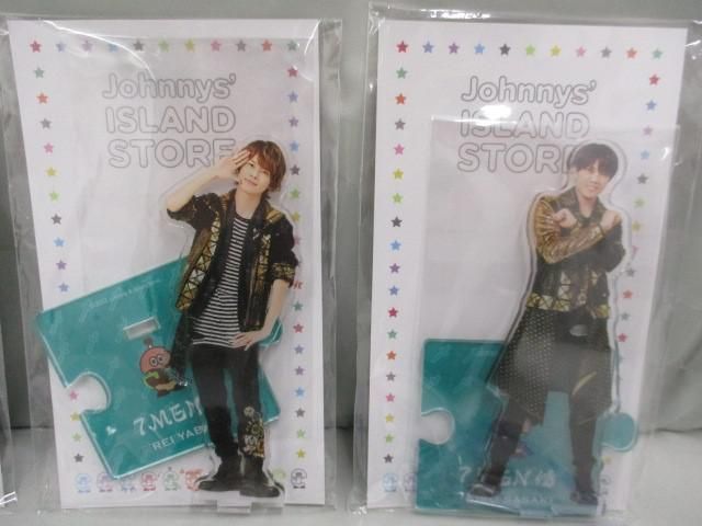 【良品 同梱可】 7 MEN 侍 アクリルスタンド Johnnys’ ISLAND STORE ’22 春 全種 等 8点 一部未開封 グッズセット_画像2