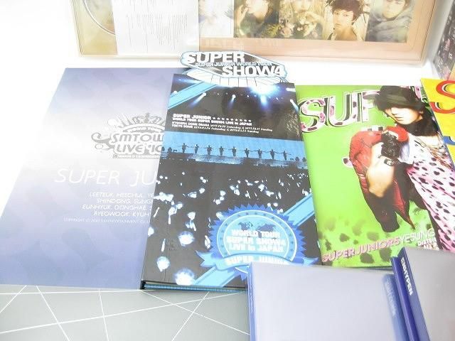 【同梱可】中古品 韓流 SUPER JUNIOR TXT 他 SUPER SHOW4 DVD THE DREAM CHAPTER STAR CD 等 グッズセット_画像4