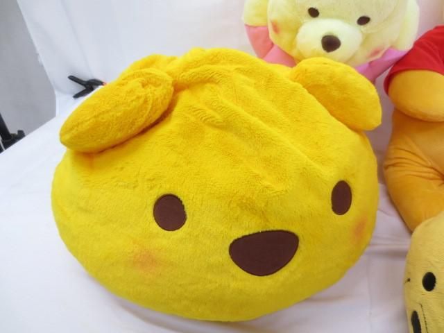 【まとめ売り 中古品】 ディズニー プーさん のみ ぬいぐるみ クッション 等 グッズセット_画像2