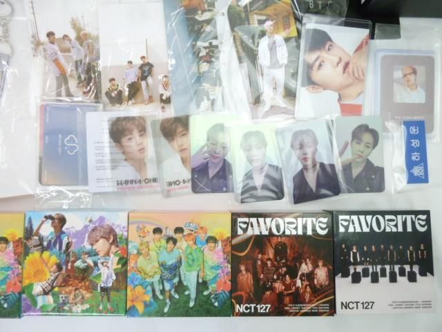 韓流 SEVENTEEN BTS NCT DREAM 他 ヘンガレ FAVORITE CD ペンライト トレカ 等 グッズセット_画像6