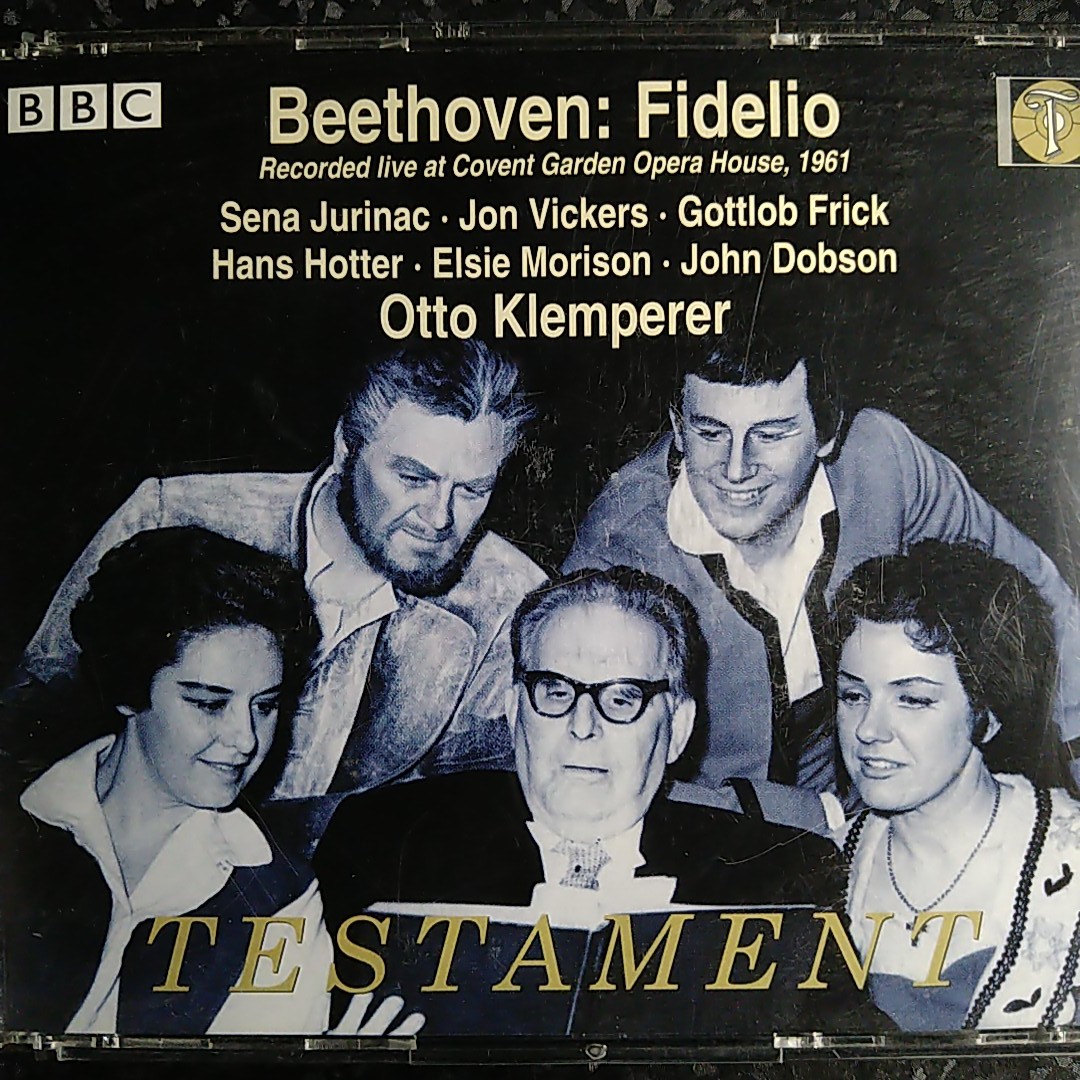 a（TESTAMENT 2CD）クレンペラー　ベートーヴェン　フィデリオ　Klemperer Beethoven Fidelio_画像1