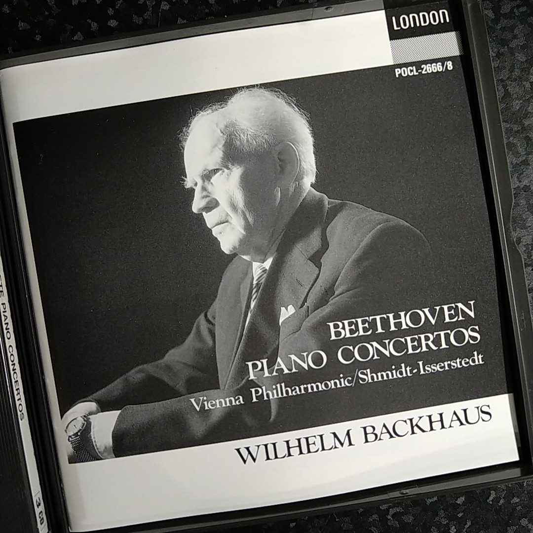 a（3CD）バックハウス　ベートーヴェン　ピアノ協奏曲全集　Backhaus Beethoven Piano Concertos_画像4