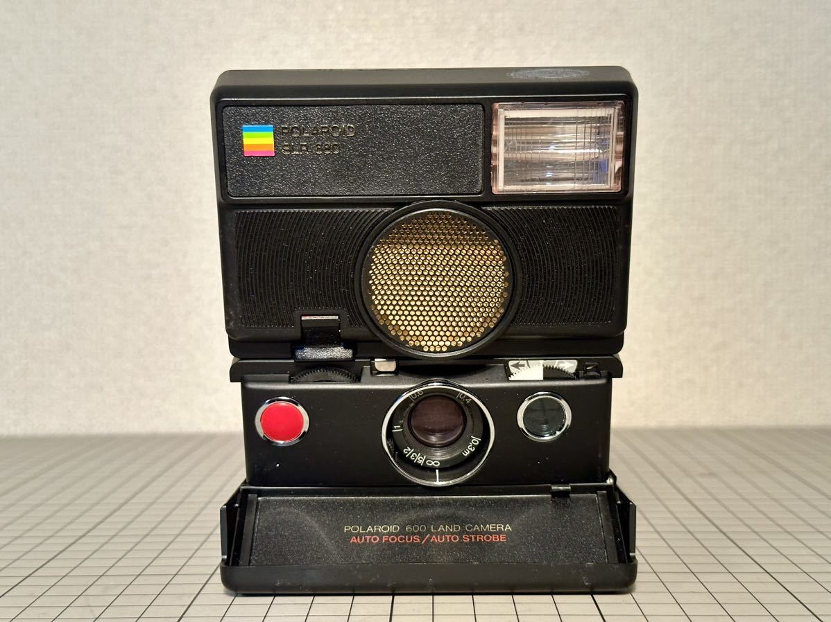 POLAROID 『SLR680 』600LAND CAMERA AUTO FOCUS /AUTO STROBE ポラロイド ポラロイドカメラ インスタントカメラ ジャンク 動作未確認_画像7