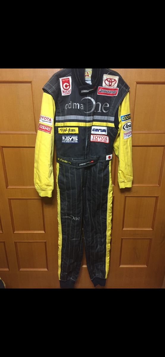  Kondo Masahiko actual use racing suit 