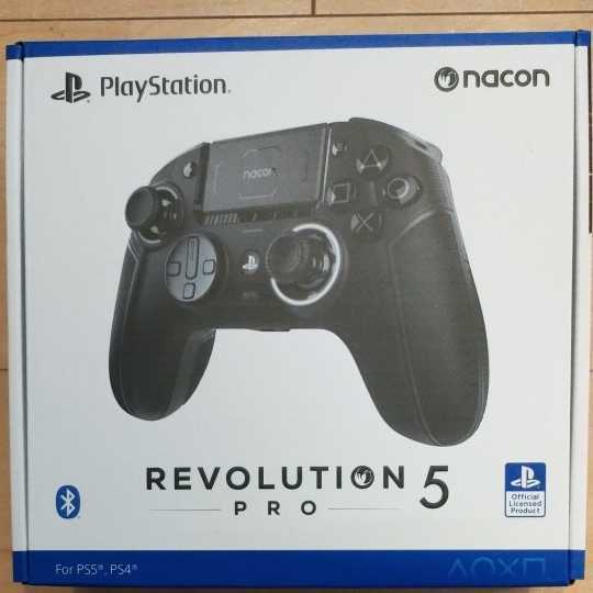 開梱 設置?無料 NACON REVOLUTION 5 PROコントローラー ブラック【PS5 