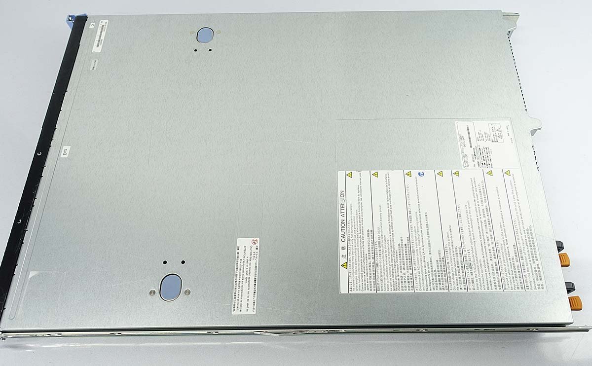 ラックサーバー NEC Express5800/R110i-1 N8100-2526Y/Pentium G4560 3.5GHz/メモリ8GB/HDD300GBx2/SAS/OS無/1U/サーバ S012409_画像2