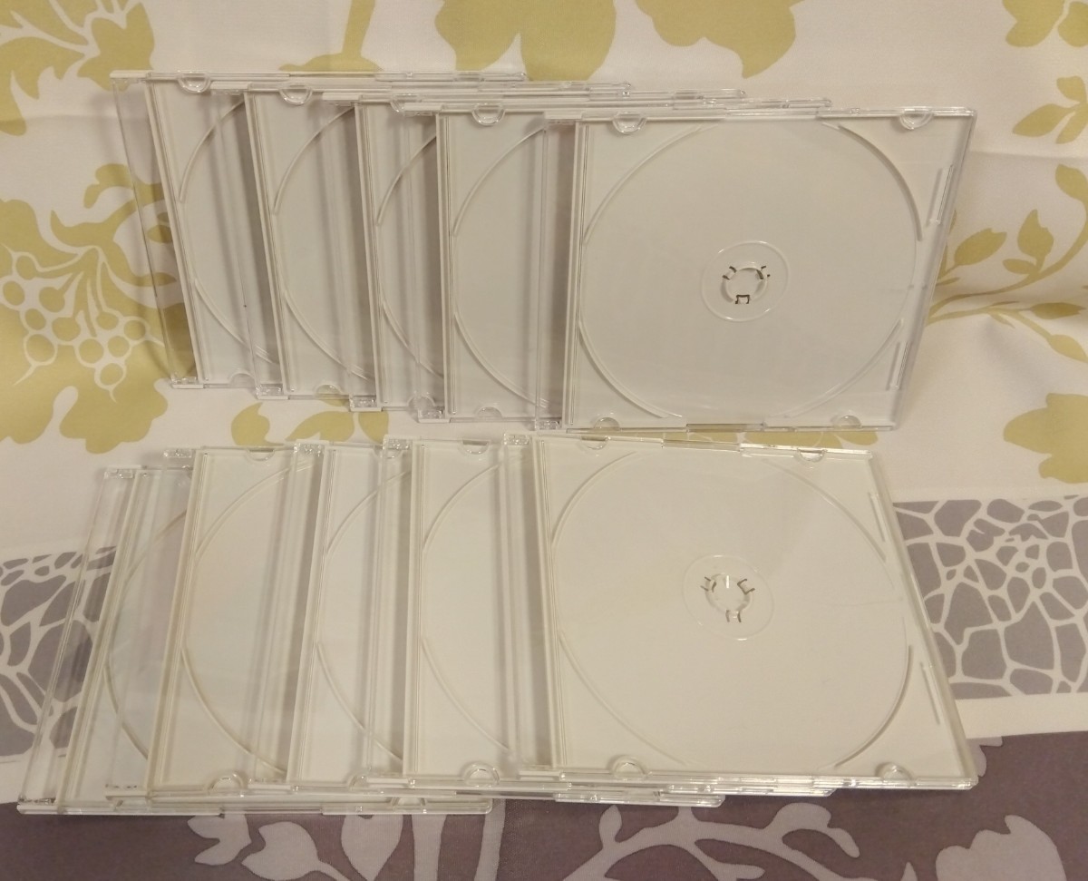 *CD case * thin type 5mm*DVD*10 sheets *