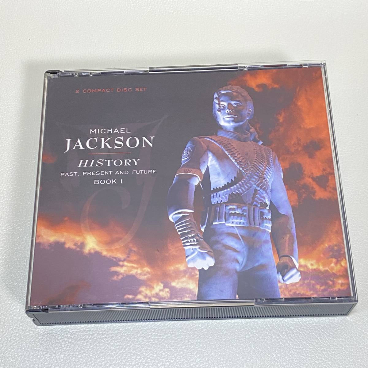 BA031 【CD】 マイケル・ジャクソン　ヒストリー パスト、プレズント・アンド・フューチャー ブック１　2CD　帯付き　日本盤_画像1