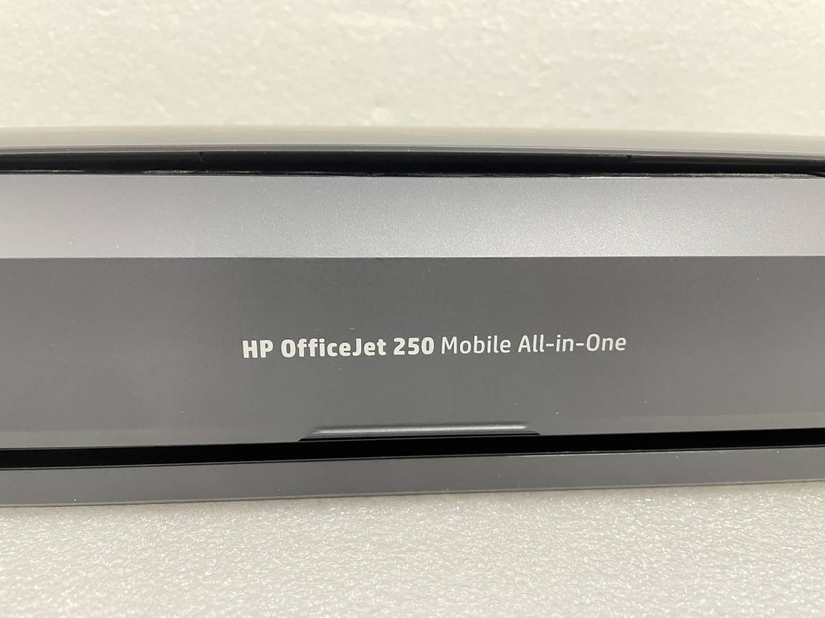 HP OfficeJet 250 Mobile All-in-On インク切れた、ジャンクとして_画像4