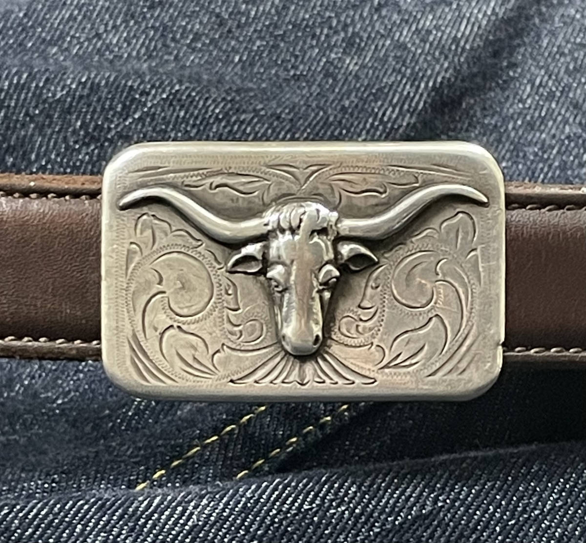 RESULTS スターリングシルバー バックル Vintage Sterling RESULTS スターリングシルバー バックル Vintage Sterling