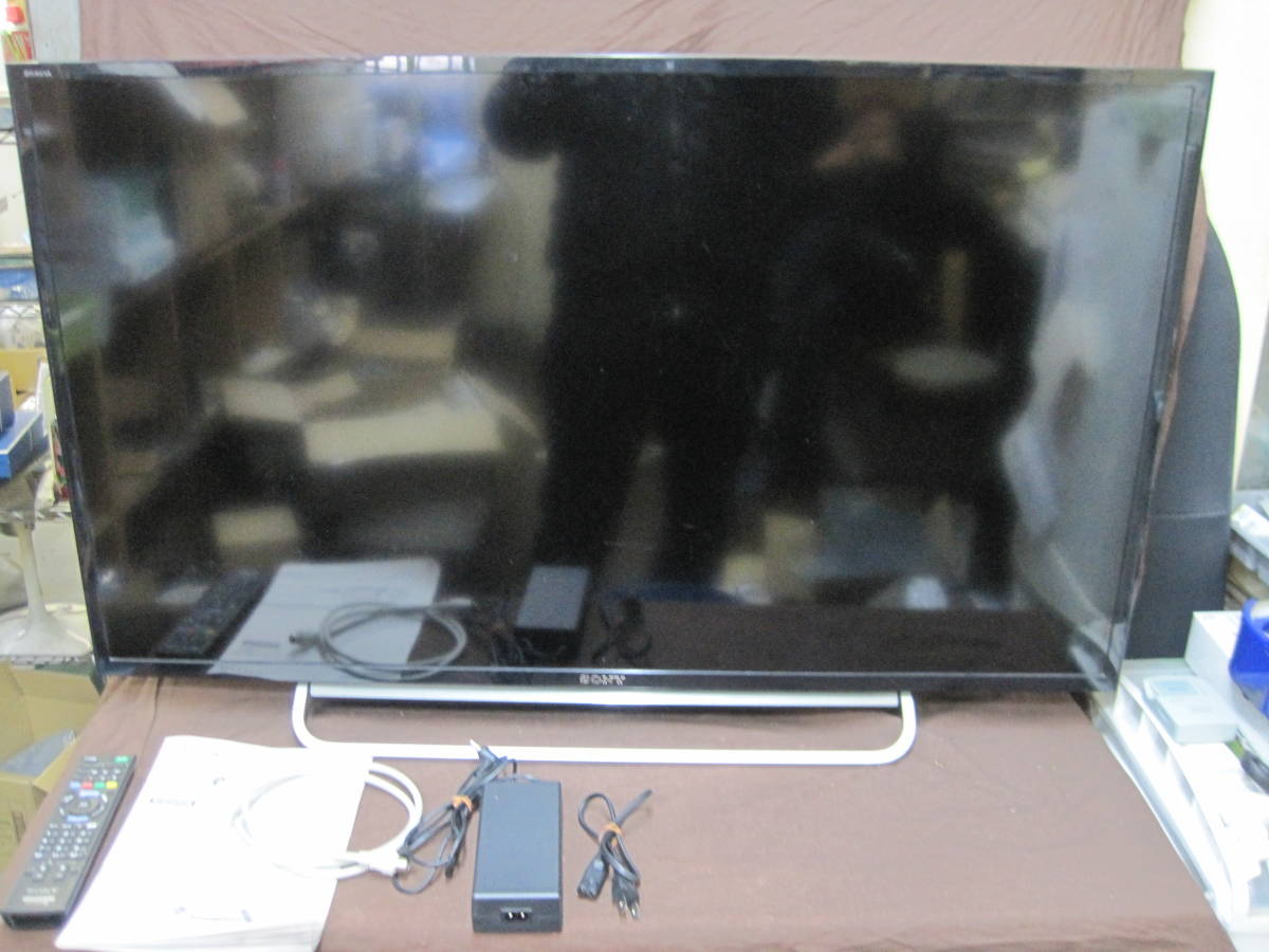 【G004】SONY BRAVIA 40型　液晶テレビ　KDL−40W600B 2014年製　ソニー　地デジ受信OK リモコン付き_画像2