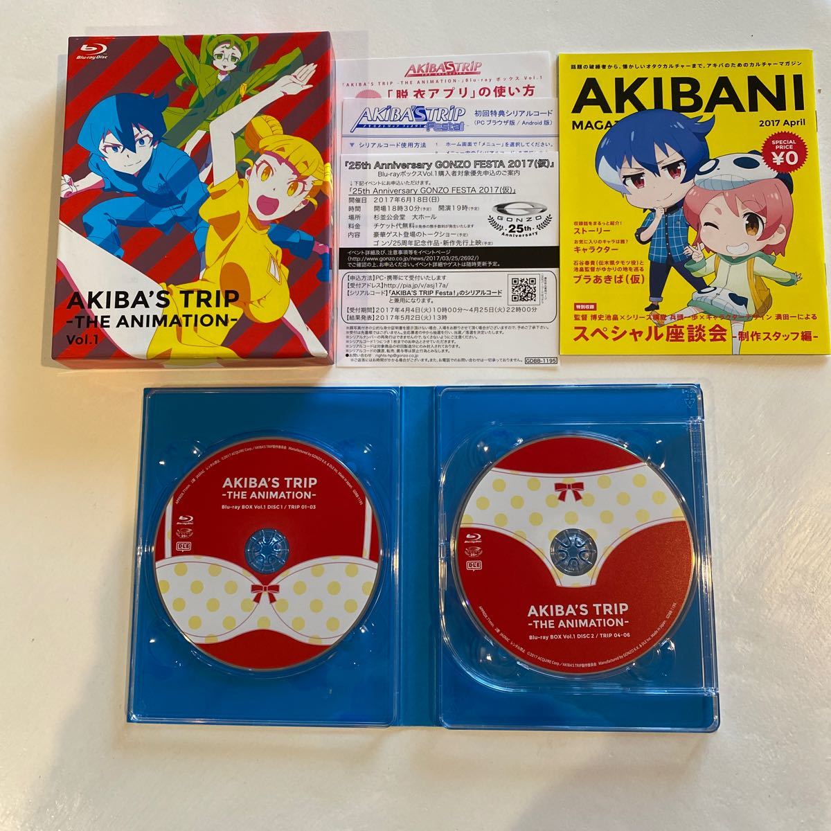 20.AKIBA'STRIP Blu-ray BOX ブルーレイDisc vol.1 vol2 初回仕様限定版_画像4