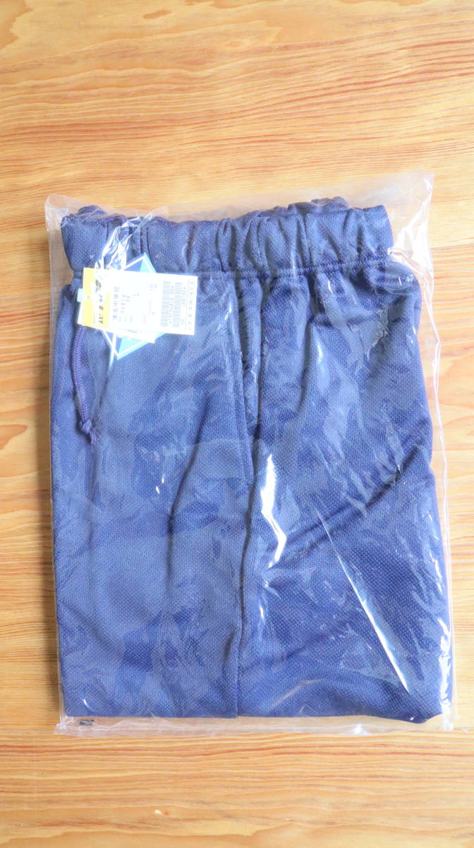  unused goods school Tiger L size dark blue quarter pants free ji- pants shorts short bread 