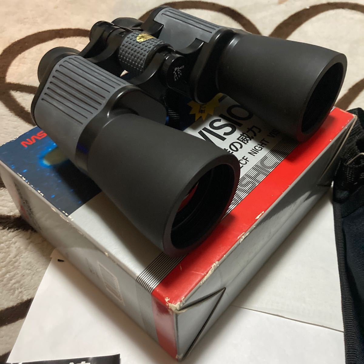 ナシカ ナイトビジョン プリズム Bak-4 NASHICA NO.750 7×50ZCF NIGHT VISION COMET HUNTER NIGHTSCOPE PRISM 双眼鏡の画像5