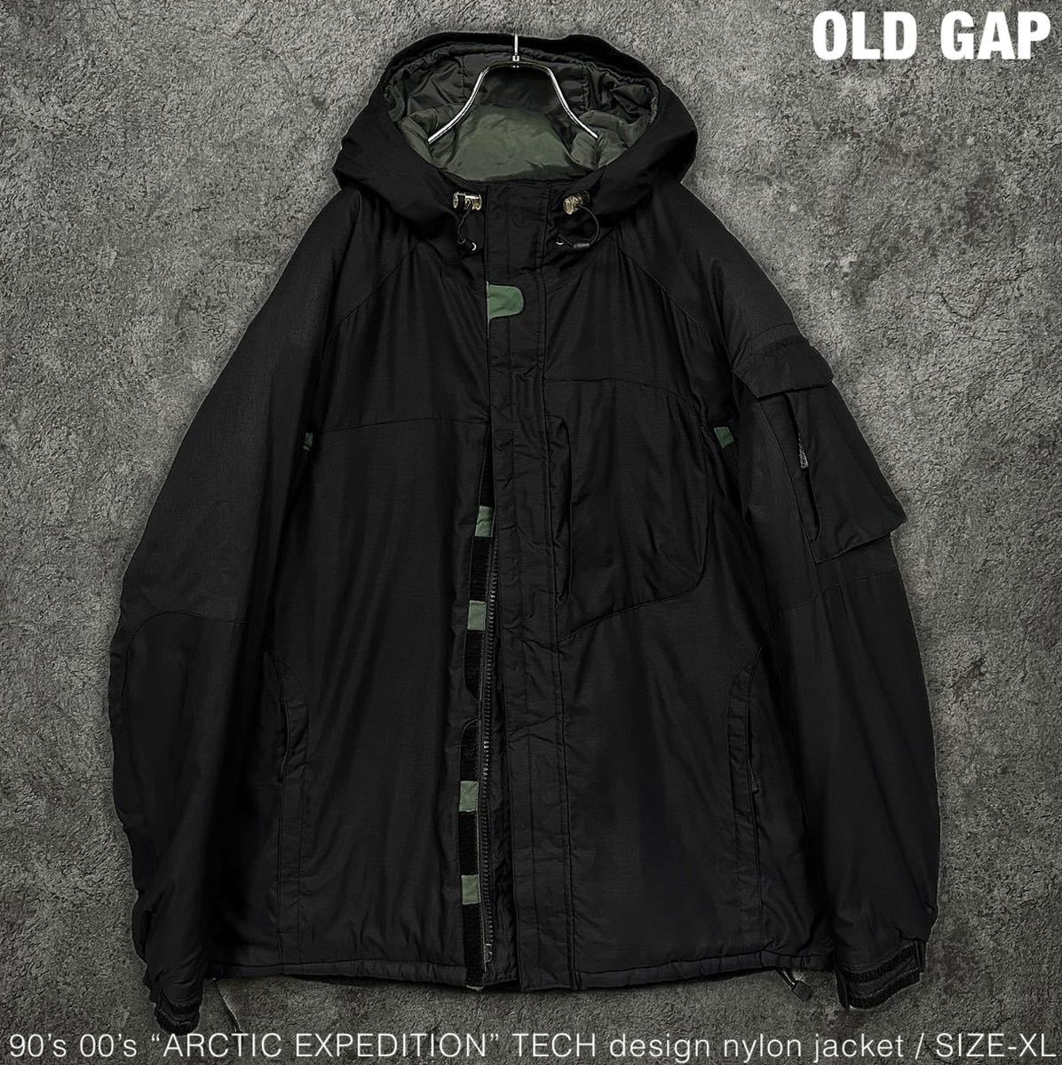 OLD GAP 90s 00s TECH ナイロンジャケットオールドギャップY2K OLD GAP 90s 00s TECH ナイロンジャケットオールドギャップY2K
