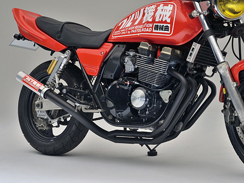 ワルツ機械　マフラー　ＸＪＲ４００　黒　アウター/筒 有 パステルロード 4HM XJR400R XJR400S XJR400RR ブラックXJ400E XJ400D