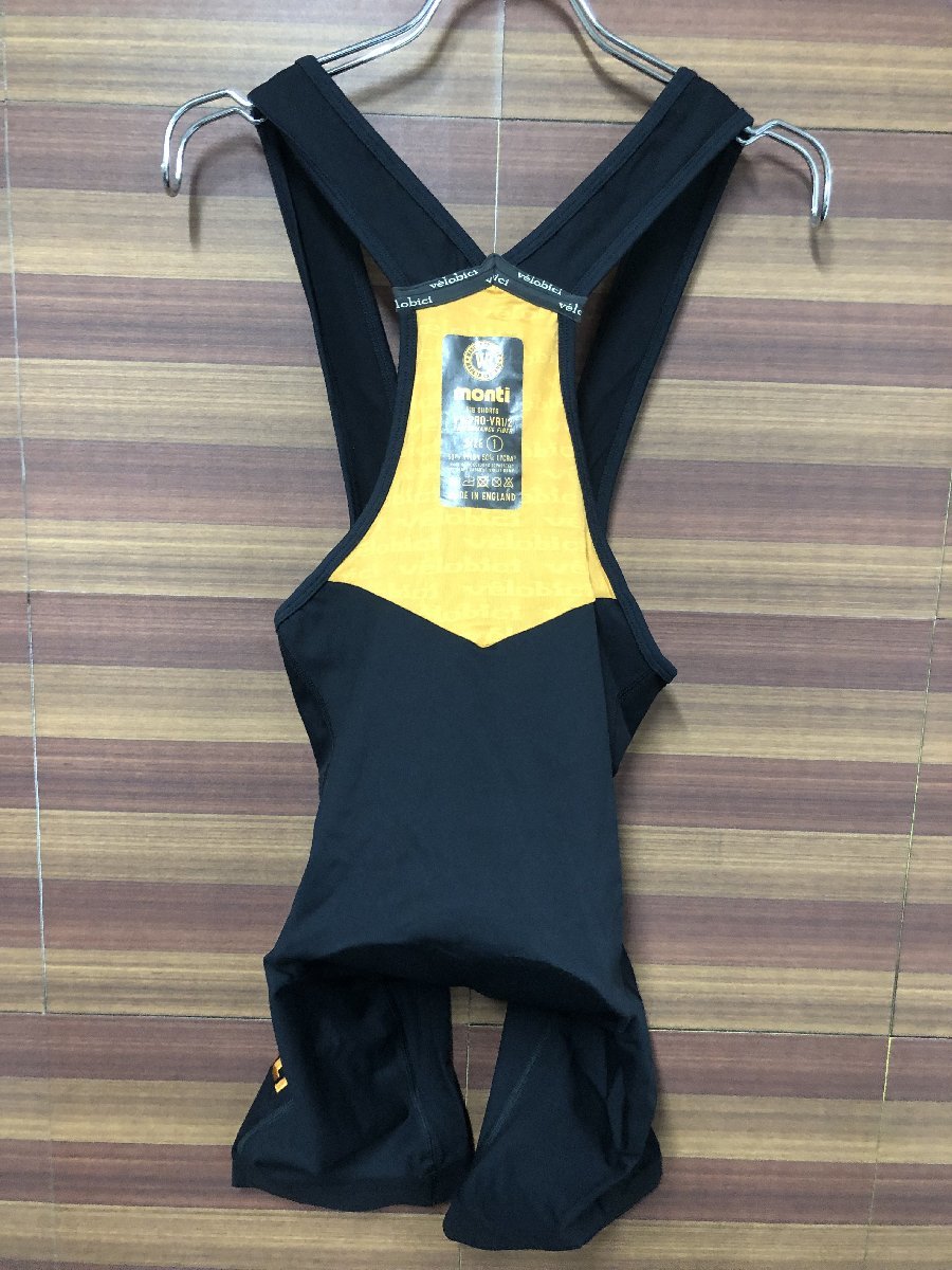 HM237 VELOBICI ヴェロビチ Monti Light Bib Shorts ビブショーツ Women 黒 WXS_画像2