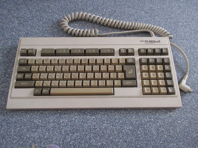 PC-8801mk2シリーズ用　キーボード_画像1